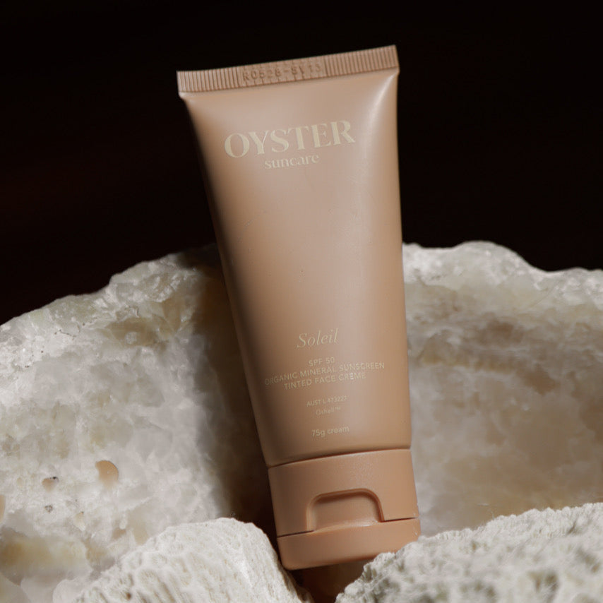 SPF 50 Tinted Organic Mineral Face Creme 75ml