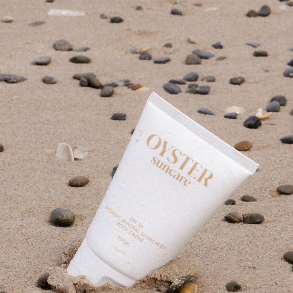 Oyster suncare organic mineral sunscreen